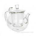 800ml Mouthblown Pretty Pyrex Teapot for Sale